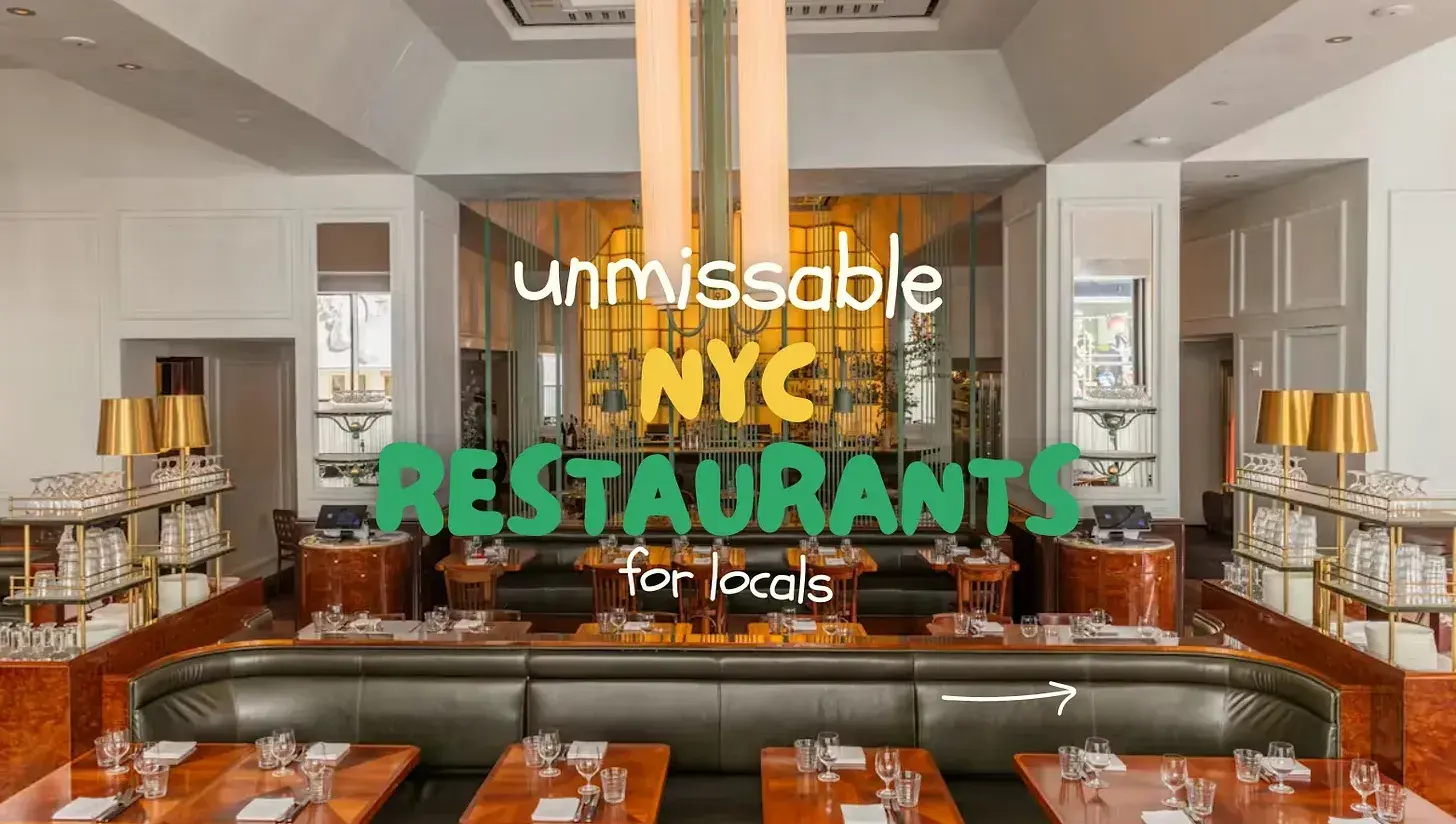 my personal nyc restaurant hall of fame. bold flavors, personal memories, and a little chaos