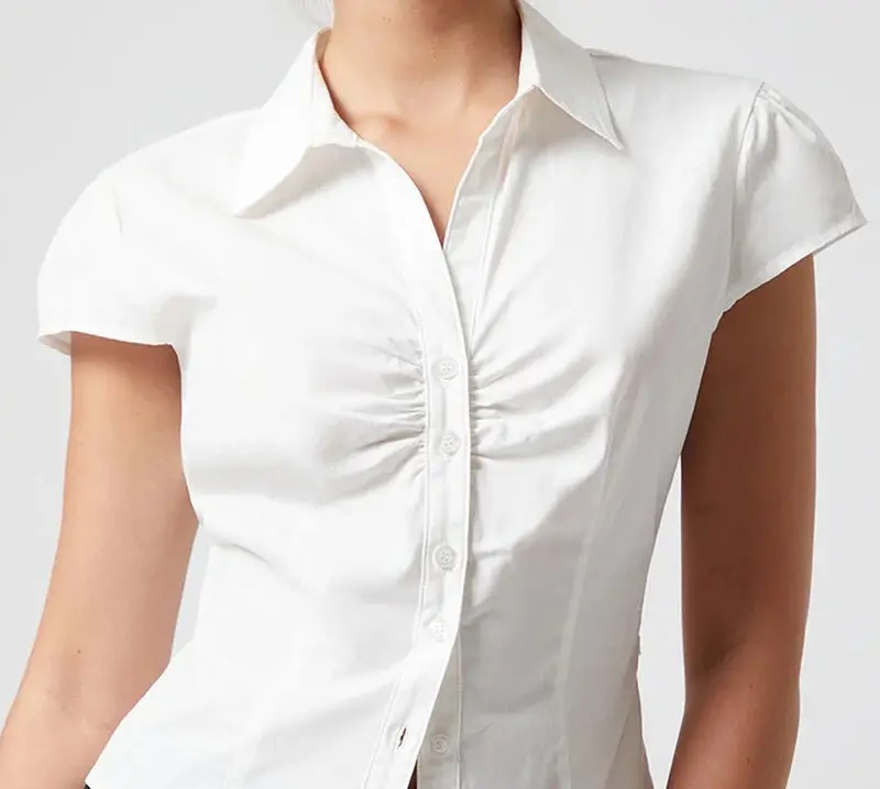 Beverly and Beck Audrey Button Up Collar Top. Pacsun