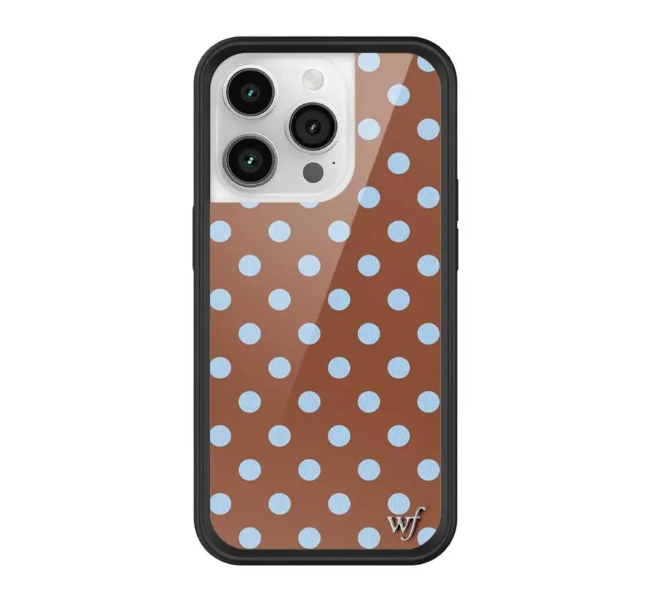 Polka Dot | Brown & Blue - Spots Aesthetic. Amazon