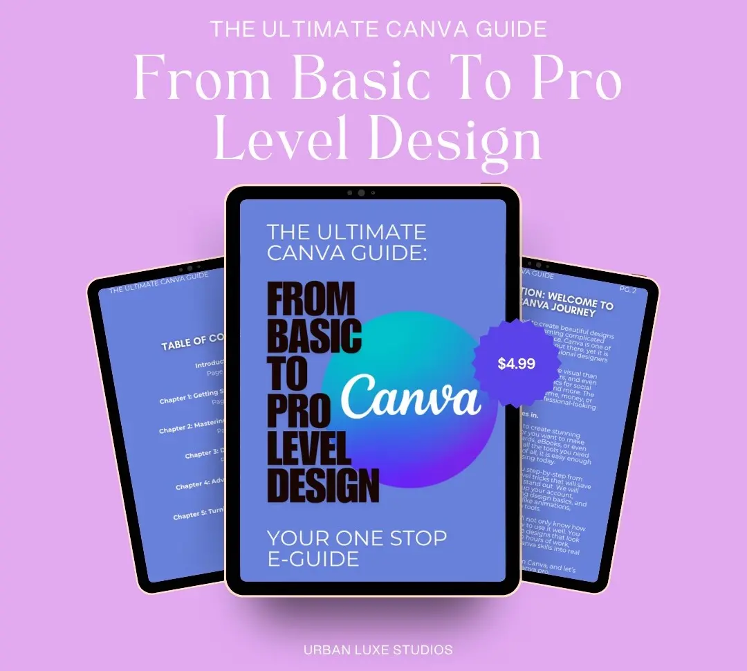 THE ULTIMATE CANVA GUIDE. NEW TO CANVA??