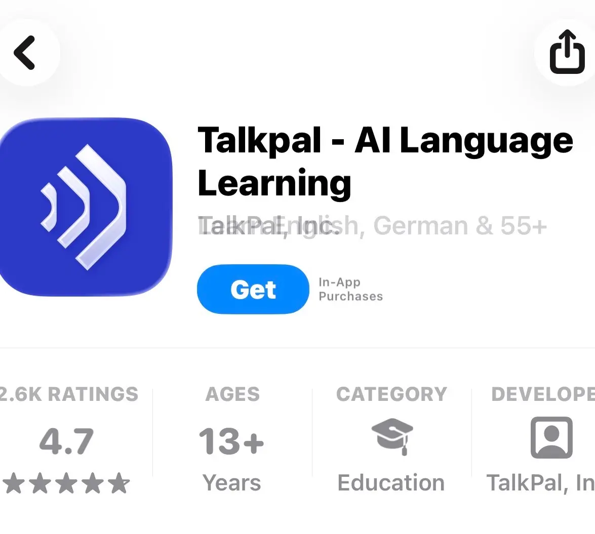 AI Language Learning. Talkpal