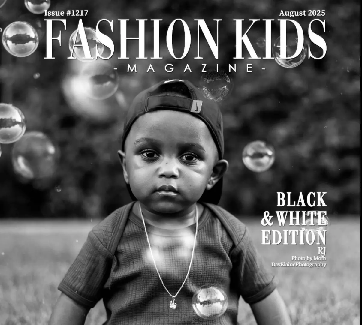 Fashion Kids Magazine. Issue #1217 - Black & White Edition