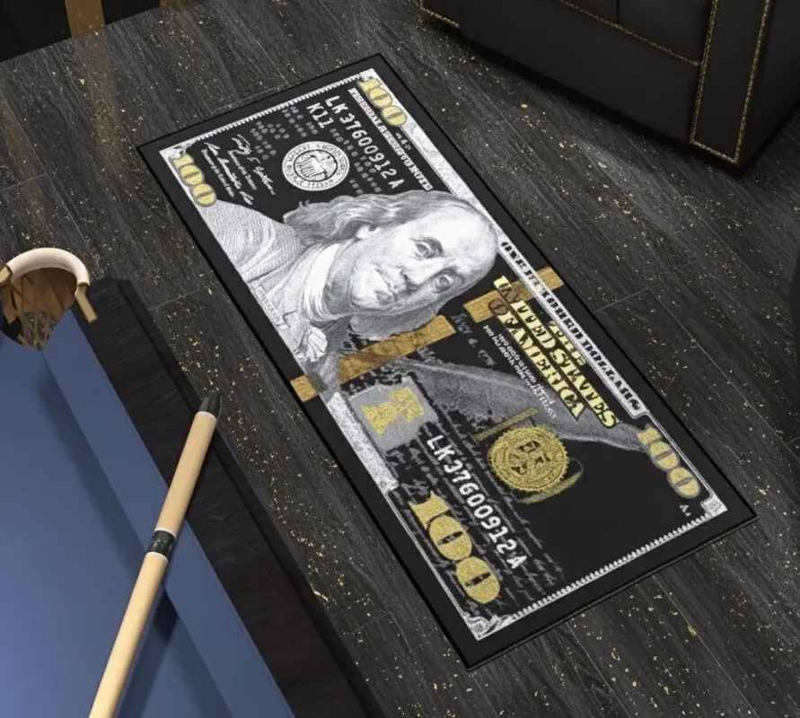 Amazon Room Findz. $100 Bill Carpet ($22)