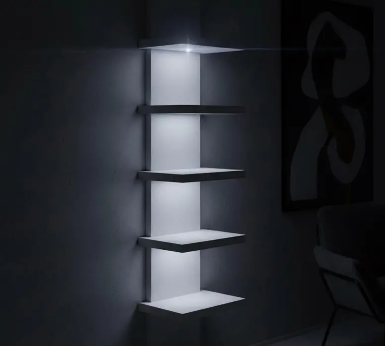 Amazon Room Findz. 5 Tier Wall Shelf