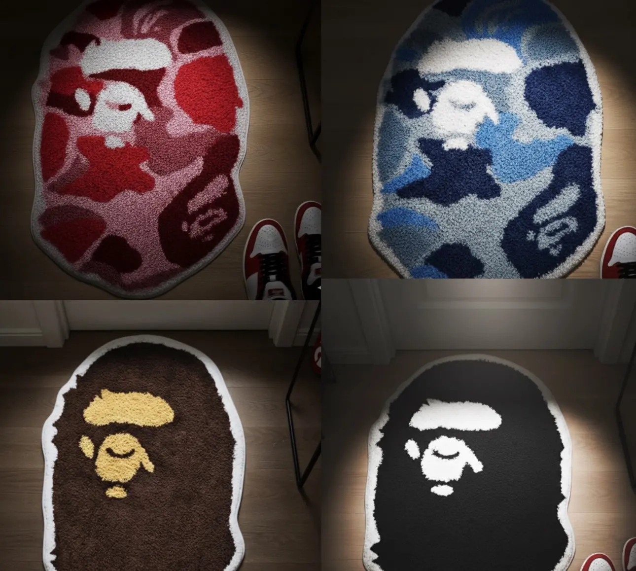 Amazon Room Findz. BAPE Carpet