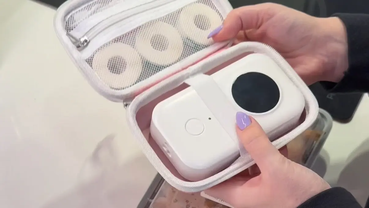 Label maker and containers. Freezer Meal Prep