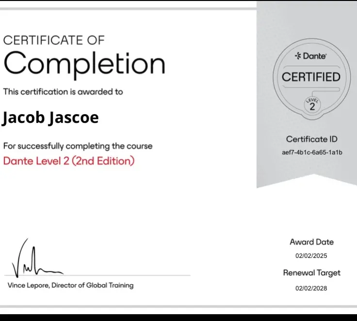 Dante Level 2