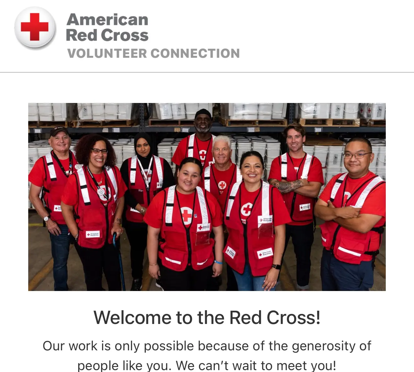 Mandatory for members!. Make a Volunteer Connection Account