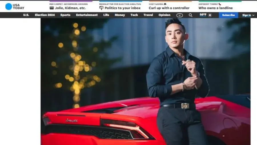 USA Today. Entrepreneur of the Year