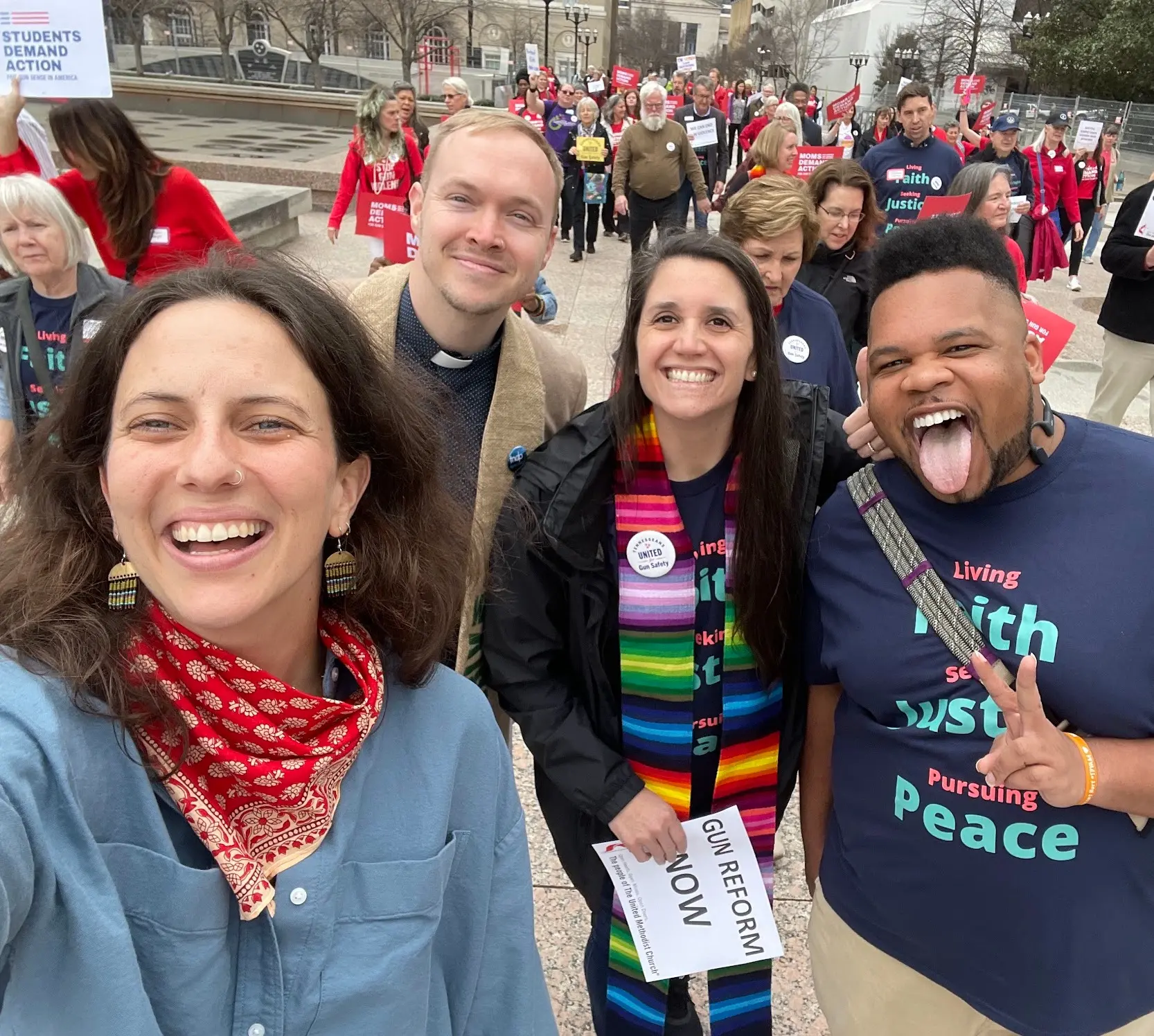 Pastors at Protest!