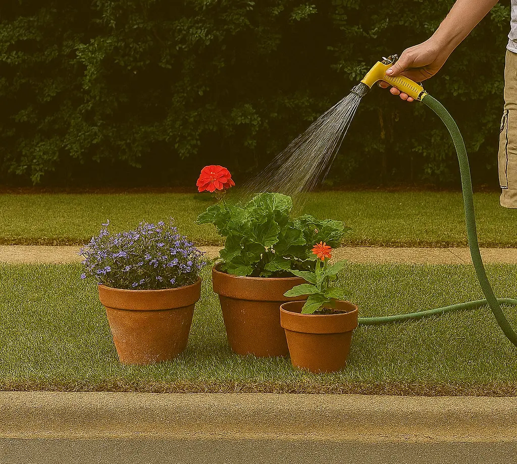 Basic Watering (3 minutes) - $1.50. Plant Watering Service