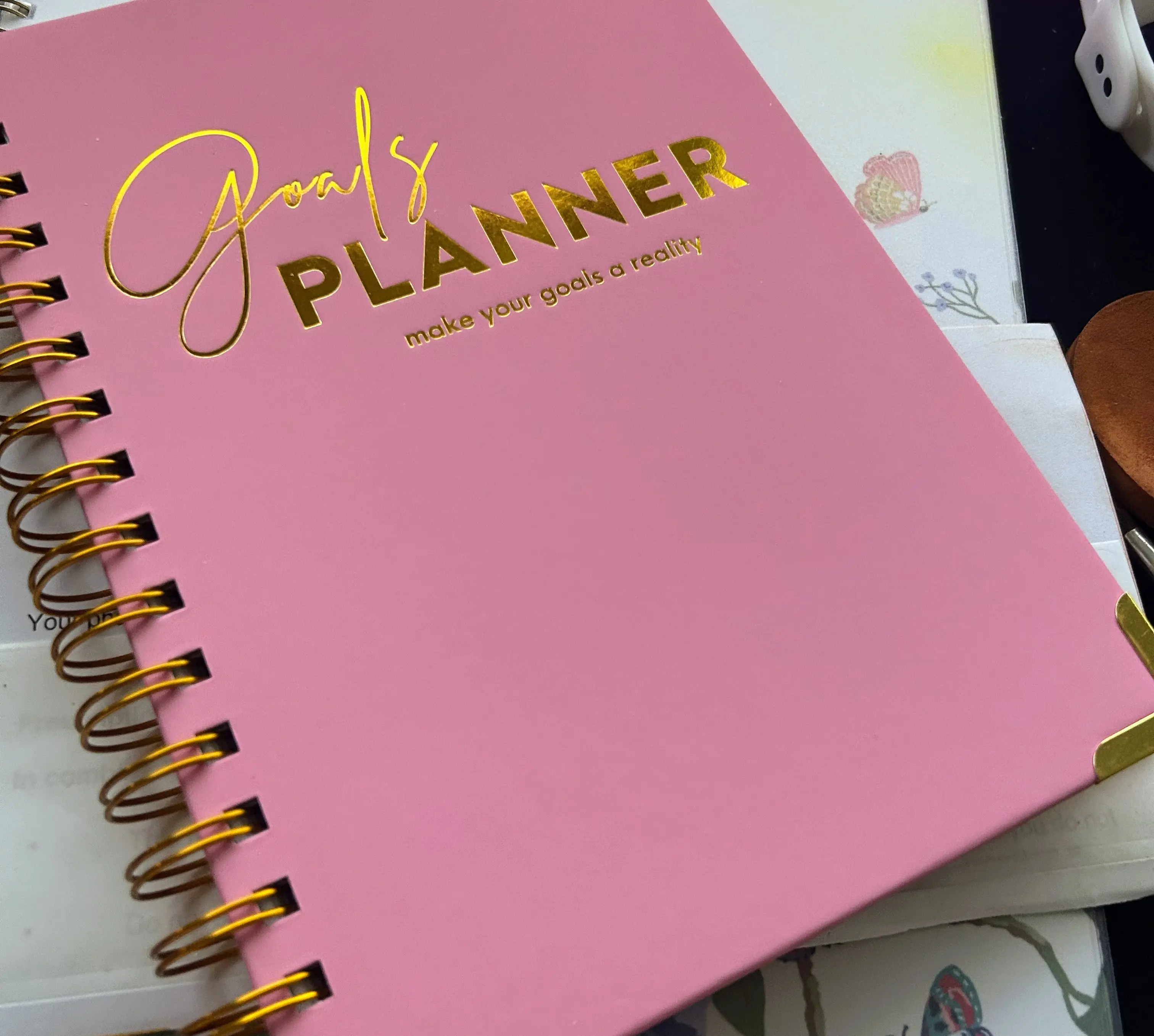 Goals Planner. Get Busy Manifesting