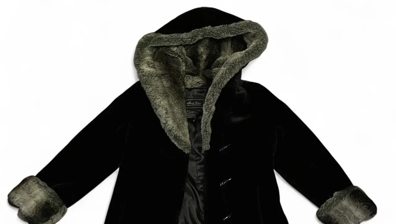 Faux fur coat