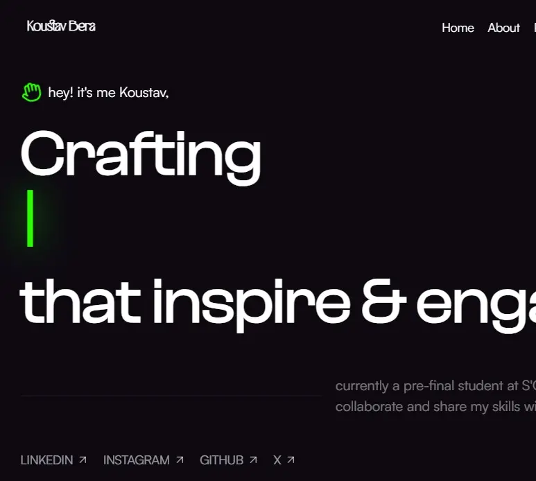 See more of me!. Portfolio