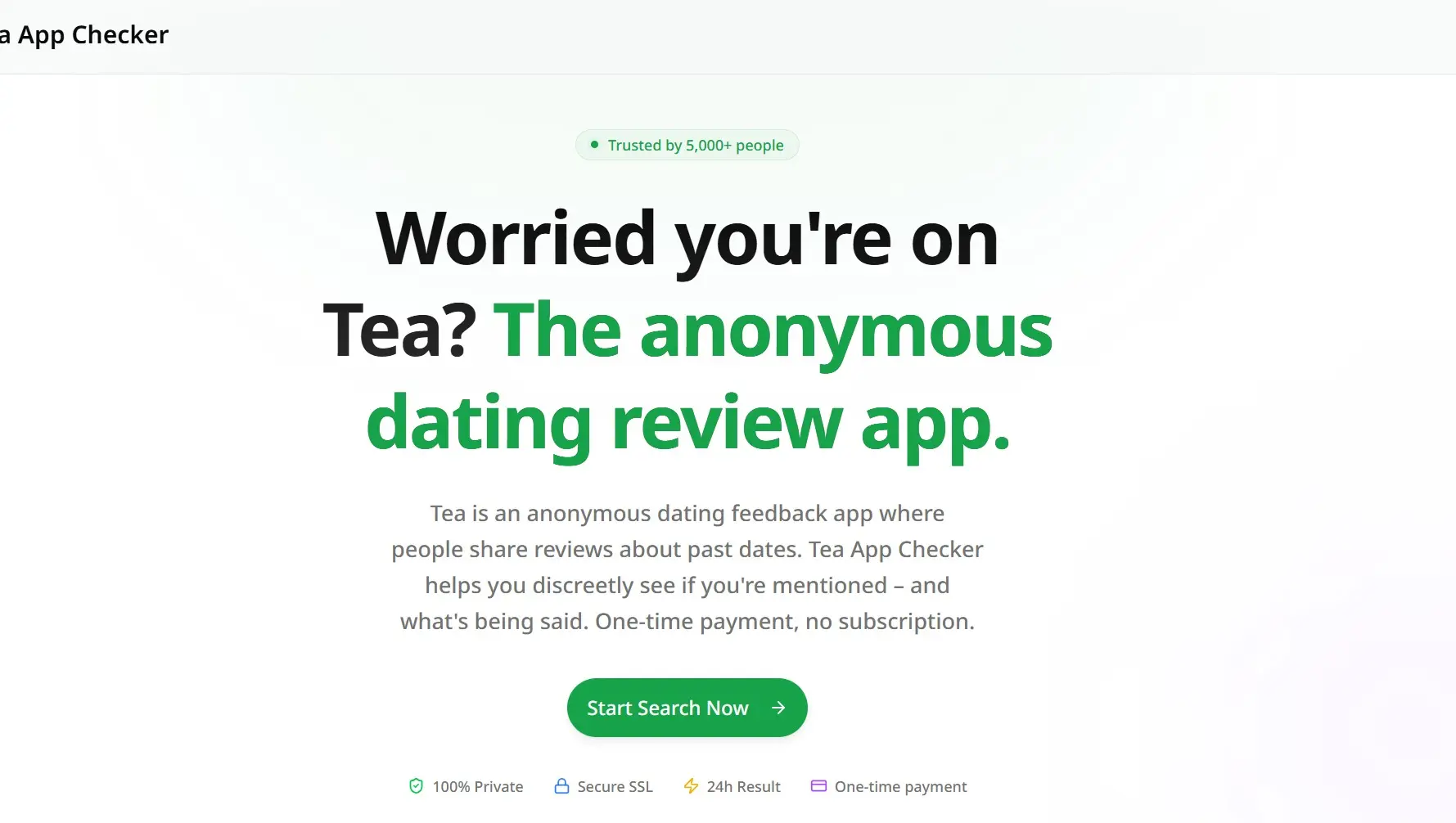 Help men to check the posts on tea app (dating review app). Tea App Checker