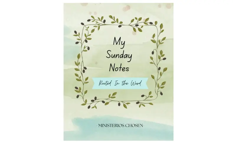 Christ Centered. My Sunday Notes Rooted in the Word