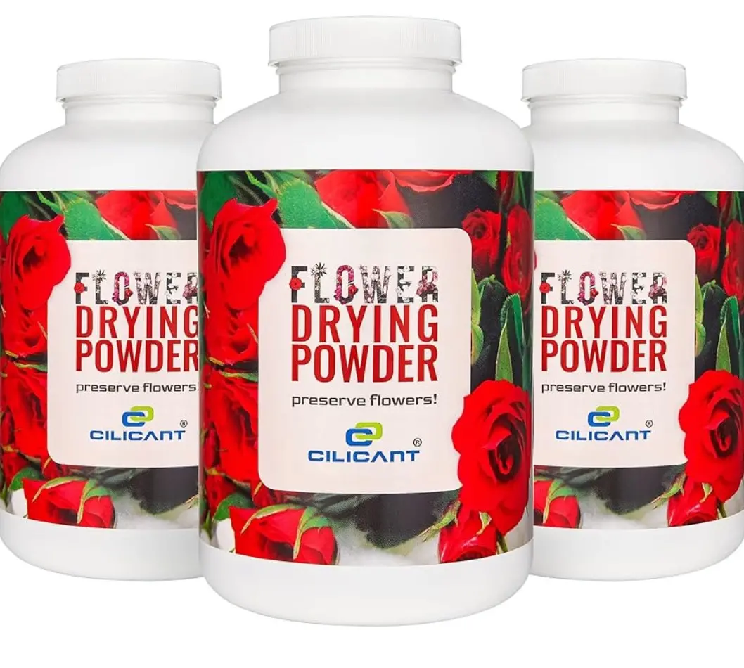Flower drying powder