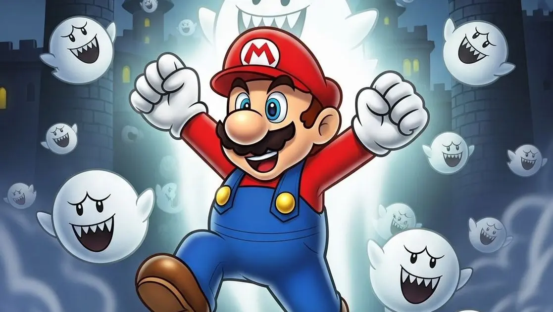 It's me,Mario. Super Mario
