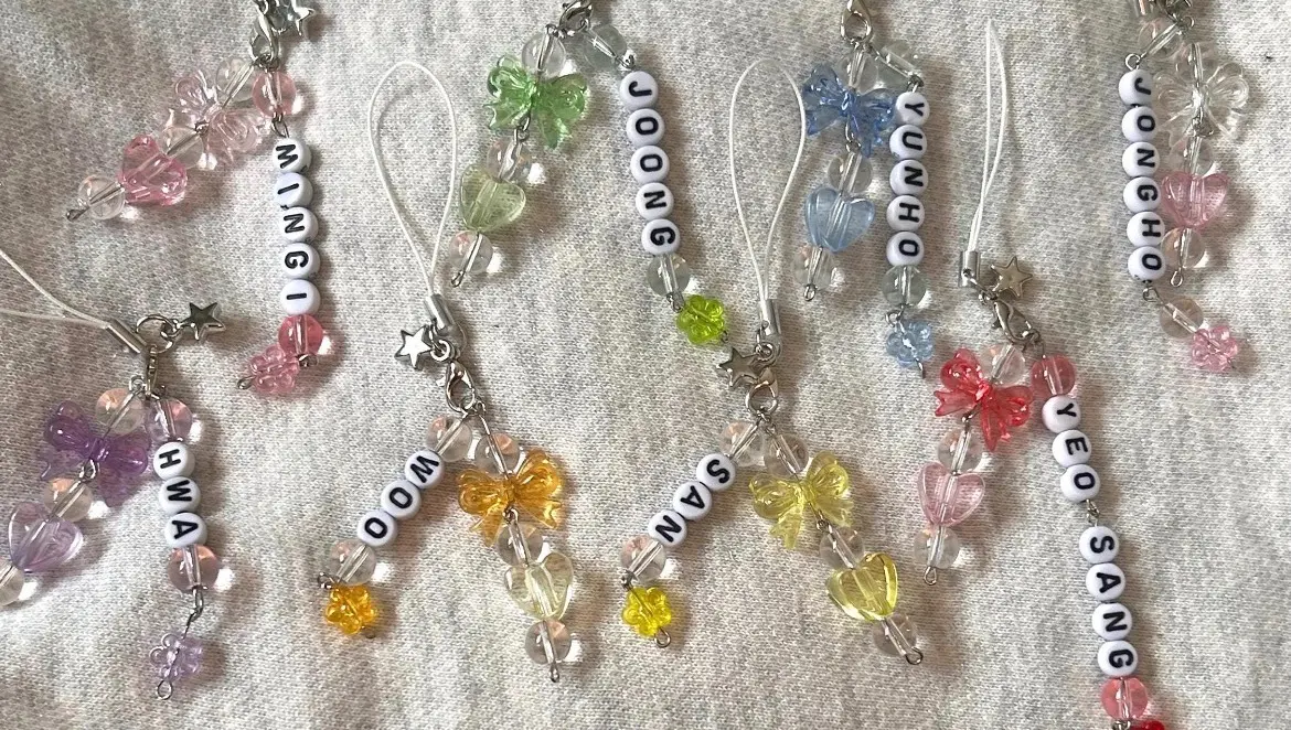 ⋆𐙚₊˚⊹♡. ATEEZ Phone Charms