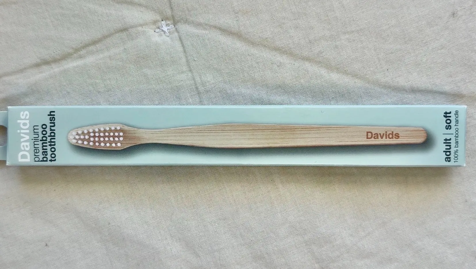 Davids' Soft Bristle Bamboo Toothbrush. shop iHerb specials