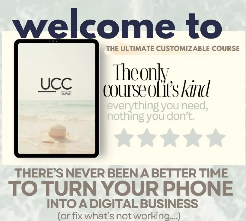 The Ultimate Customizable Course