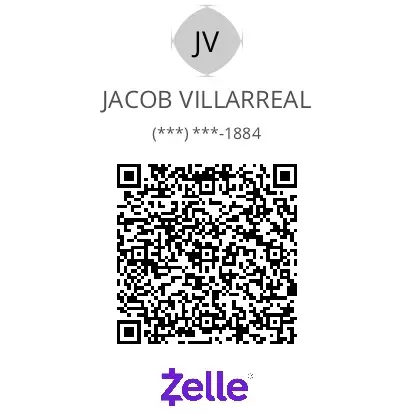 Zelle. #(714) 319-1884