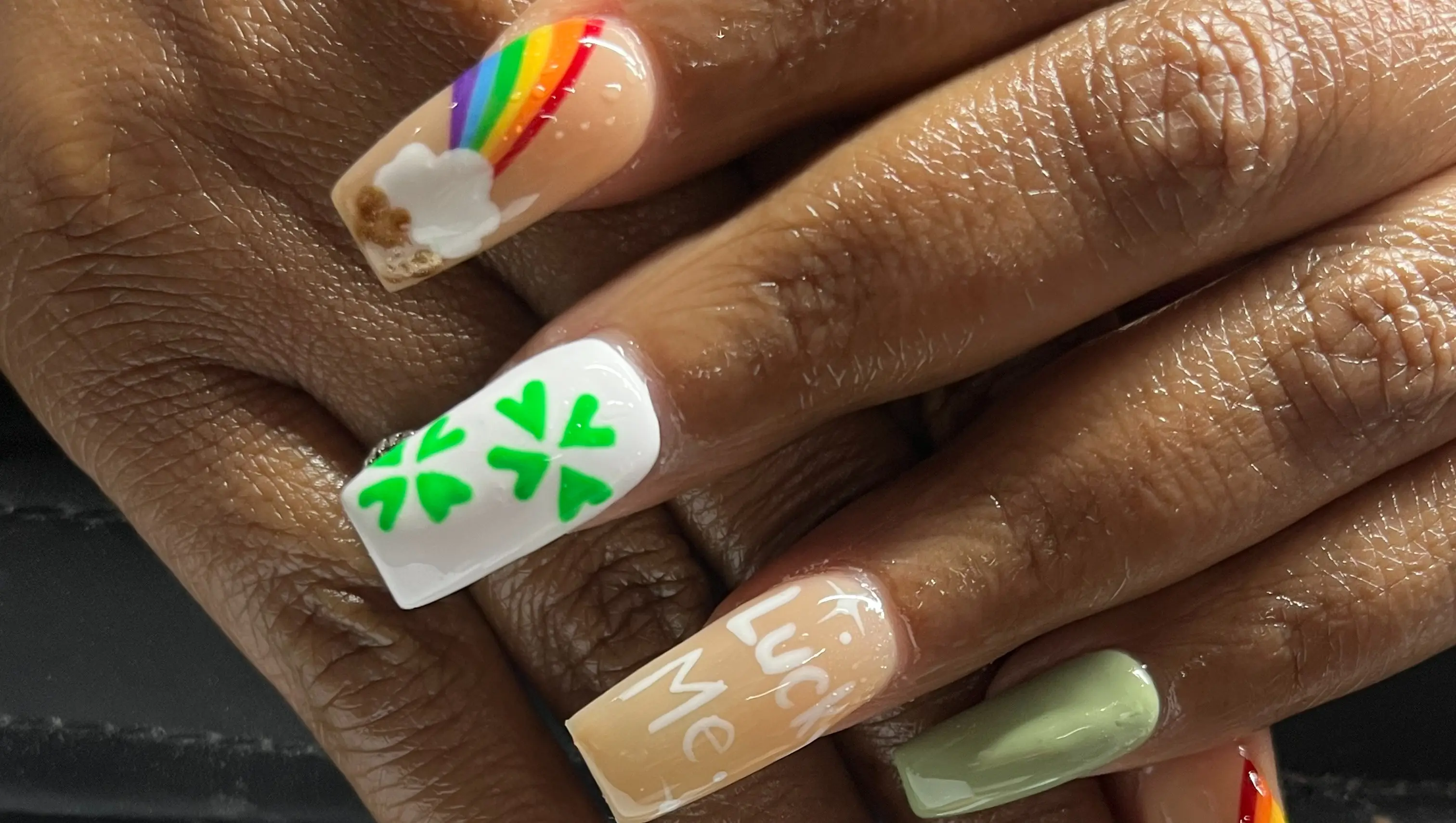 Holidays in art 🎨. Nail highlight