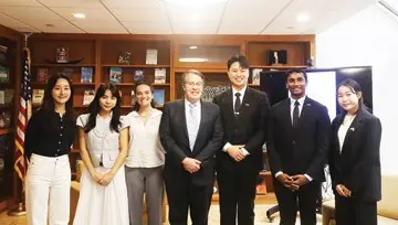 GU 한국정책클럽, 전문가 초청 간담회 - 미주 한국일보. The Korea Times