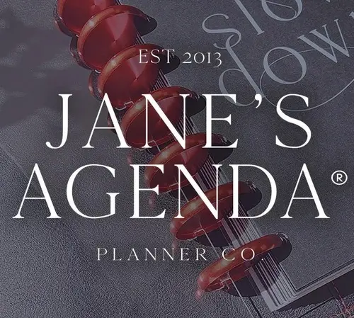 Affiliate Link. JANE’S AGENDA