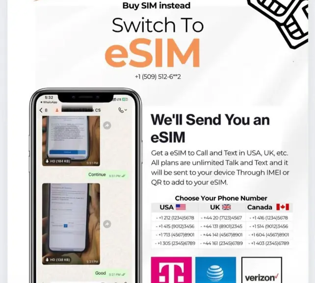 All Logs and eSIM guru