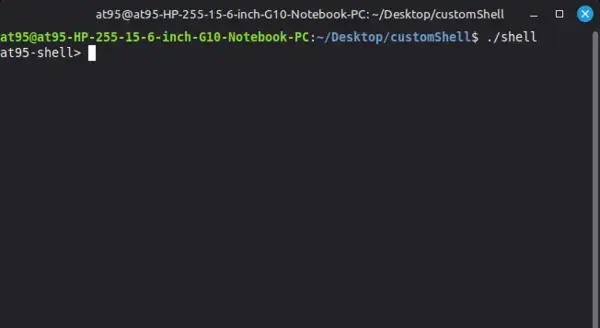 AT95-Shell: A Minimalist C Interpreter