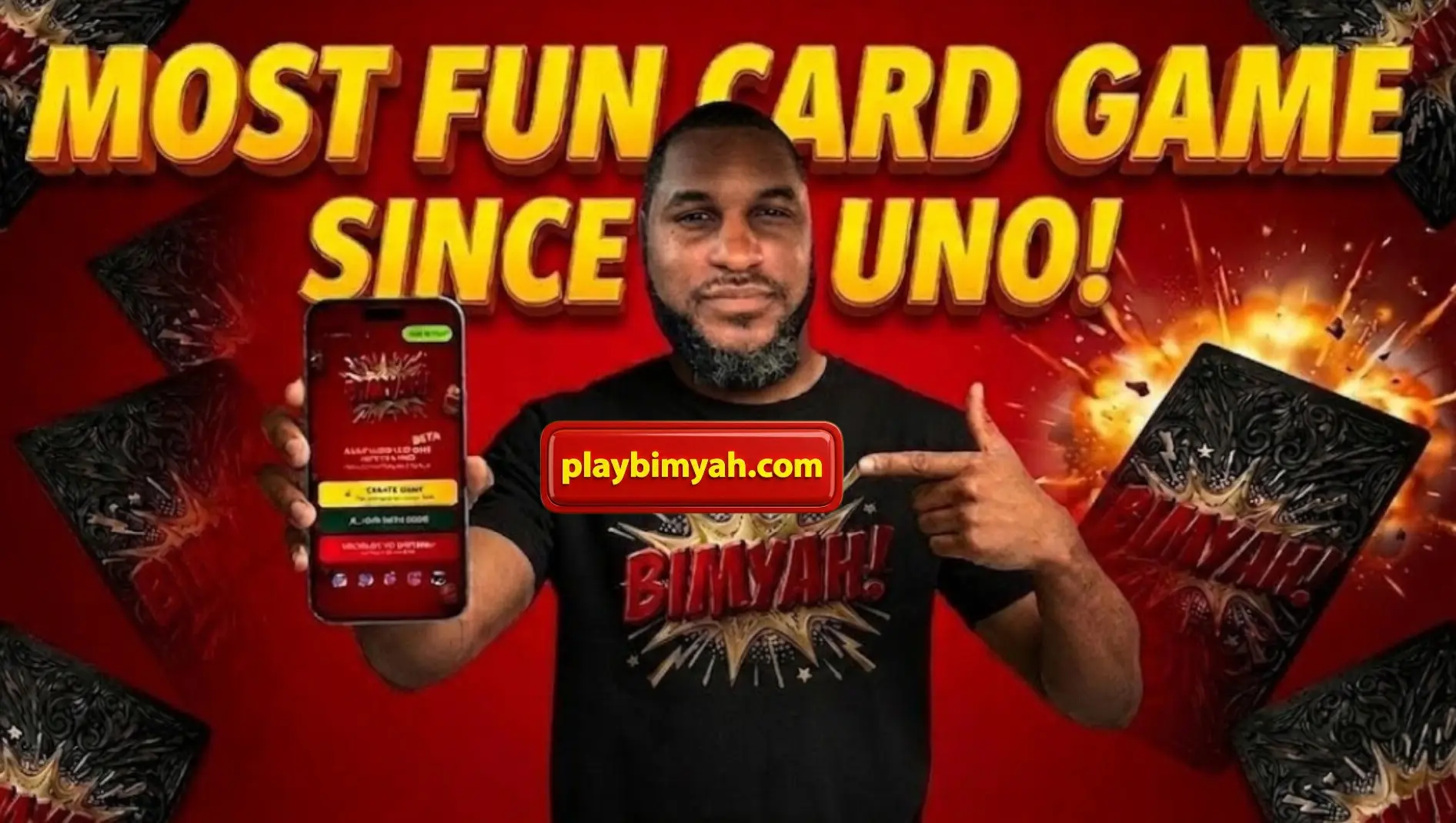 PLAY BIMYAH!. A fast-paced card race with NO TURNS!