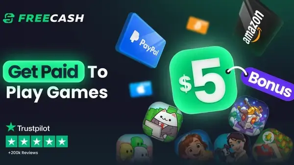 Freecash - Earn Up To $1000 A Month Playing Games
