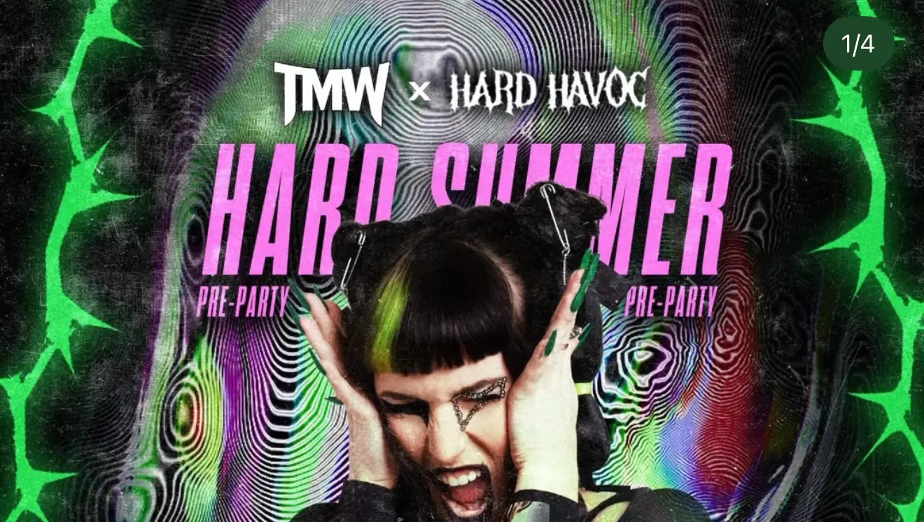 HARD SUMMER AFTERS  8/1. DANI THORNE x HARD HAVOC