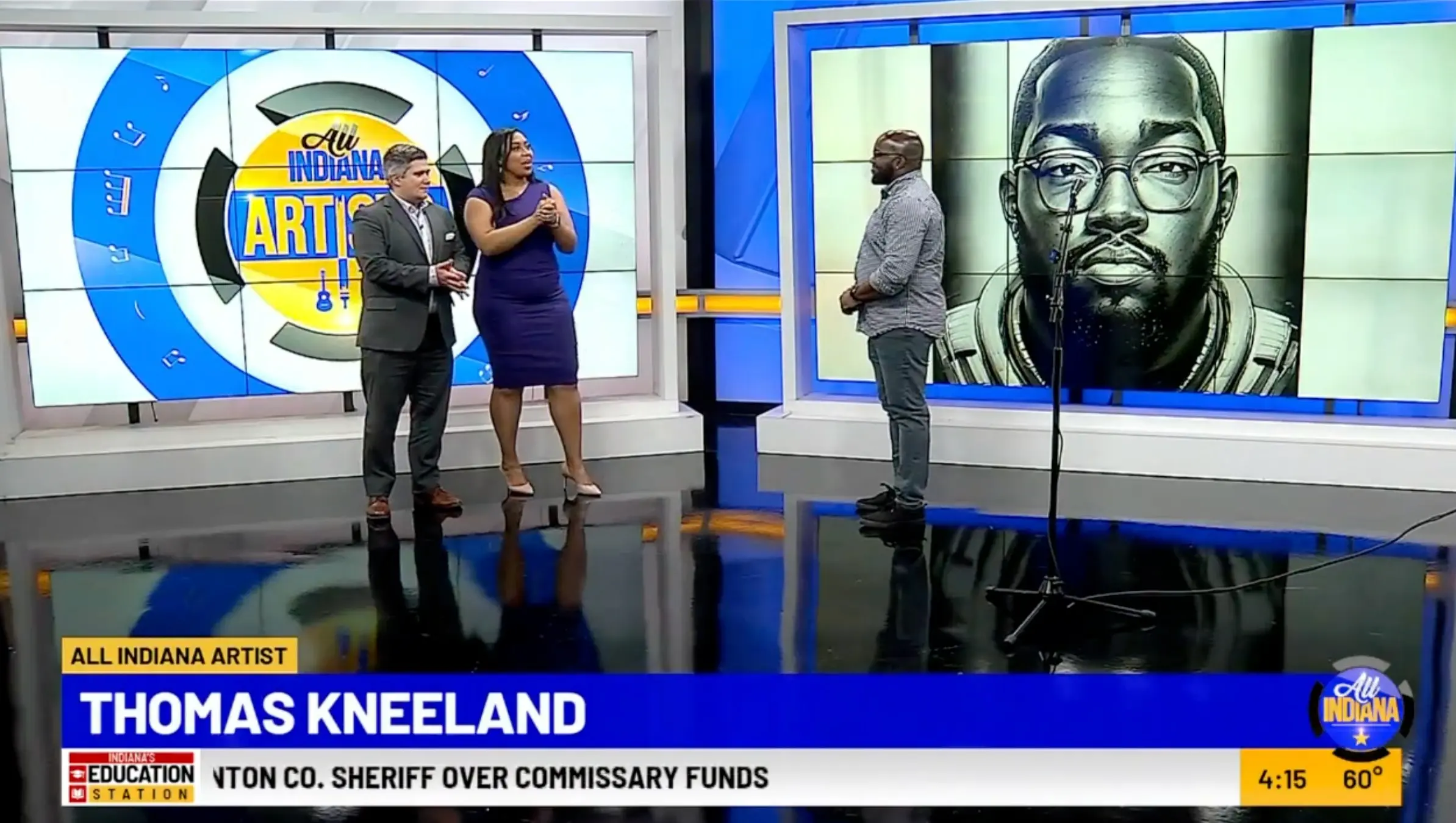 2023. Thomas Kneeland Visits All Indiana | WISH-TV