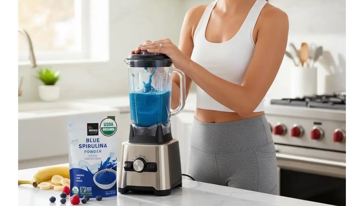 For Smoothies Acai Bowls and More!. Blue Natural Spirulina Sweetener