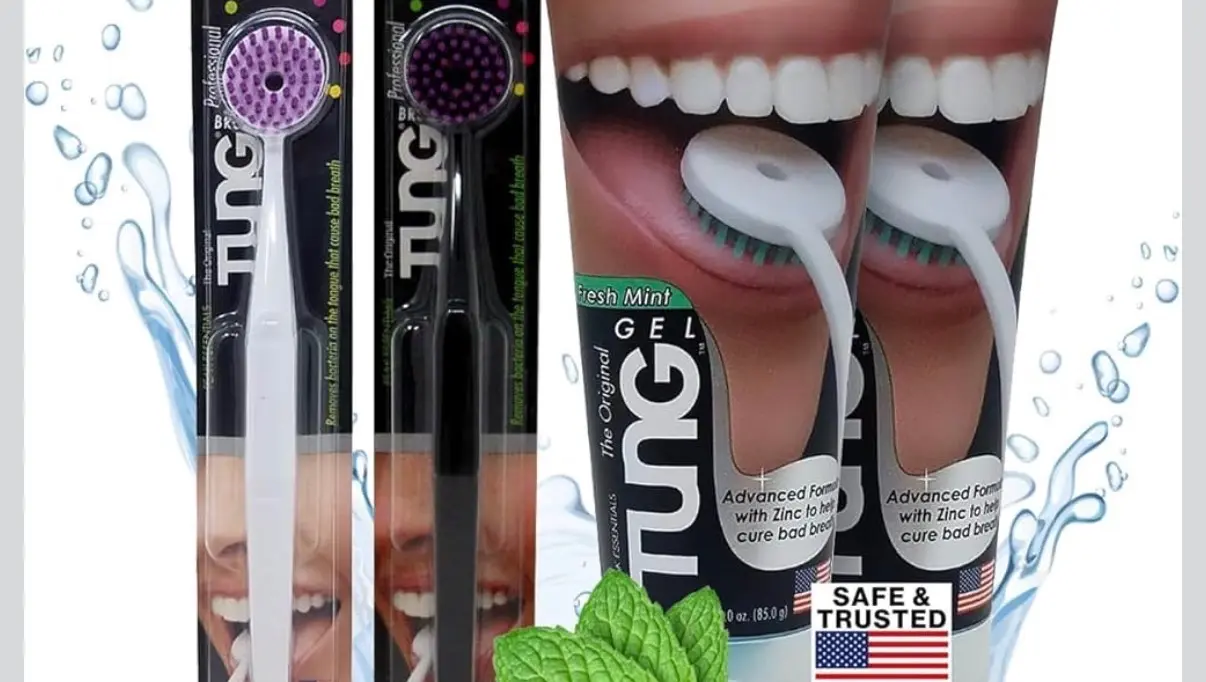 Prolongs the Smell of Fresh Breathe. Couples Tongue Gel Fresh Breathe Cleaning Kit