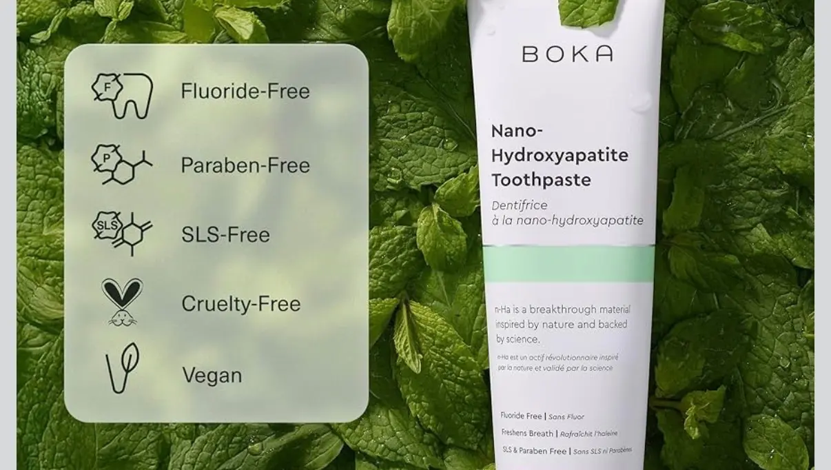Fluoride Free. Nano-Hydroxyapatite Toothpaste