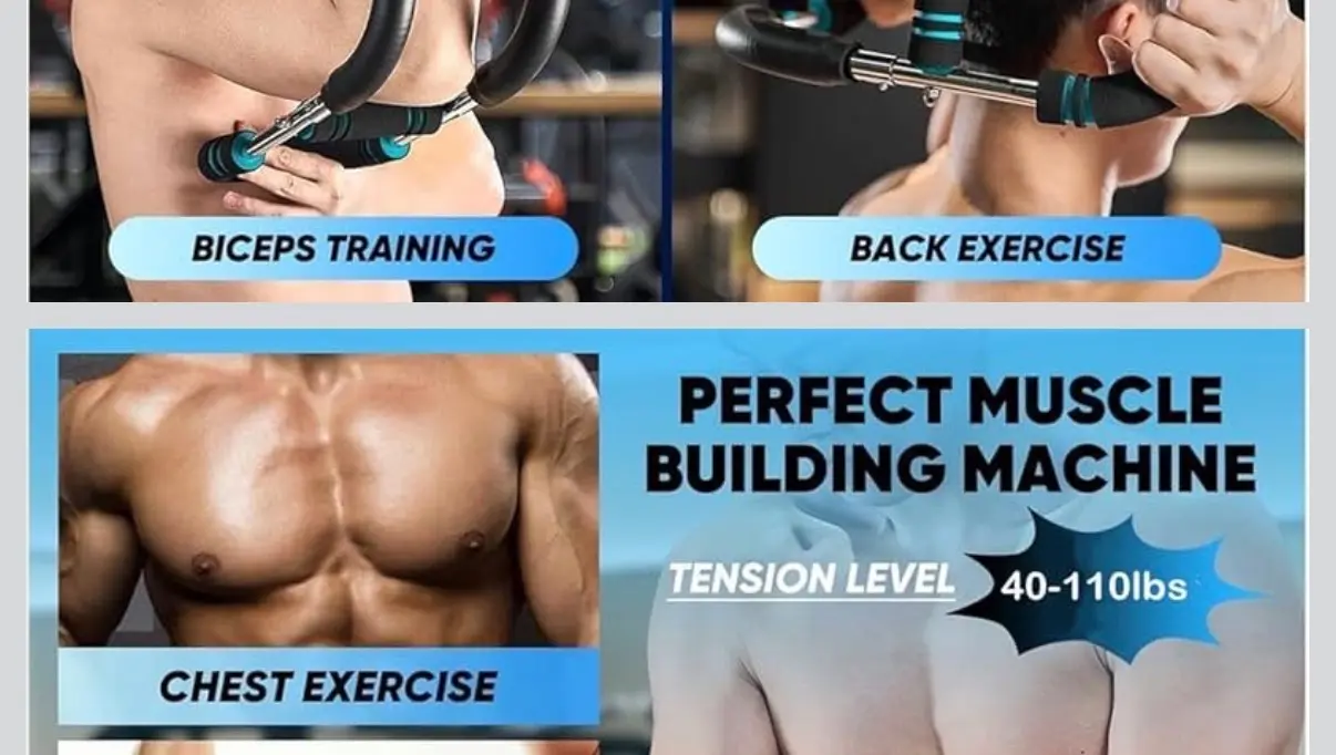 Quick Burn. 2026 Chest Bicep Back and Ab Trainer