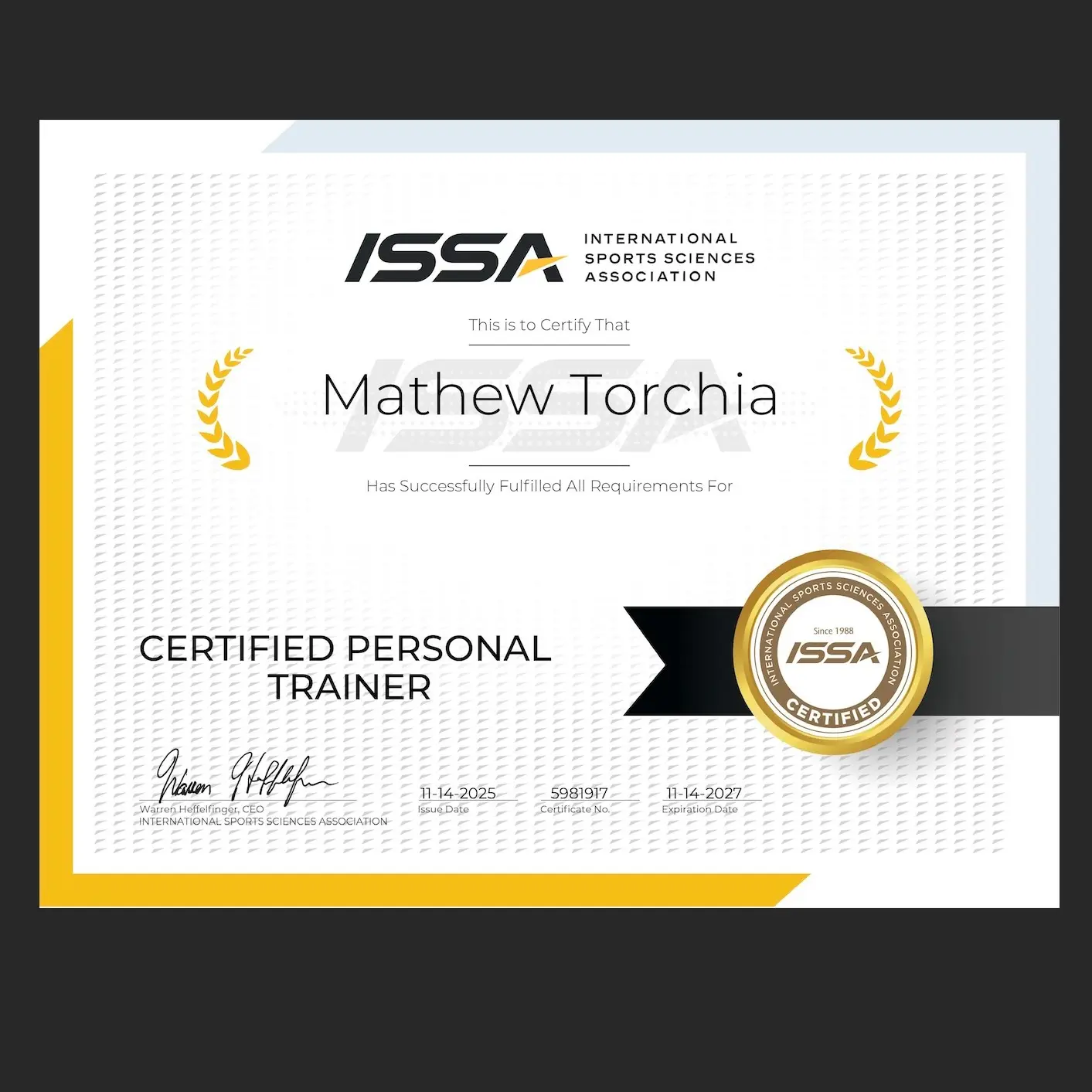 Certified Personal Trainer. Focused on Teaching YOU to teach yourself.