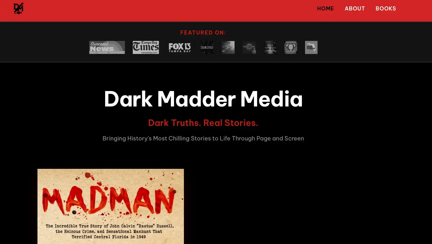 Visit Dark Madder Media. Dark Madder Media