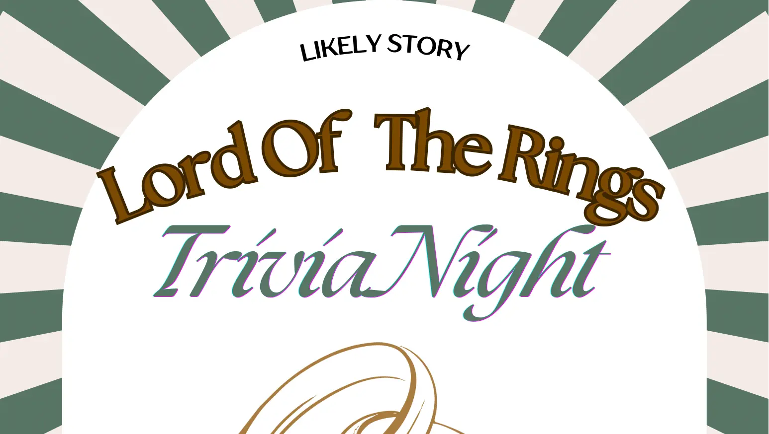 Lord Of The Rings Trivia Night