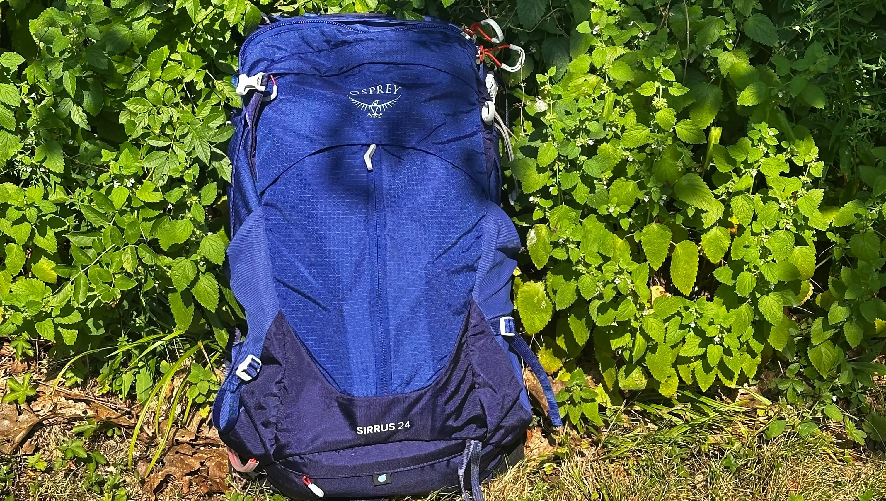 Osprey Sirrus 24L. My go-to hiking backpack