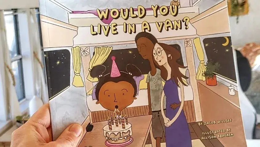Would You Live In A Van?. Our First Children's Book