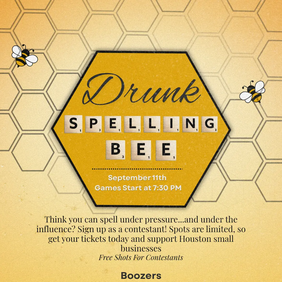 Sept 11 I Drunk Spelling Bee