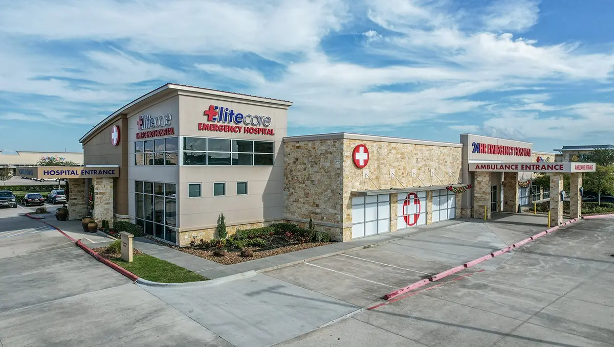 Dr Ned and Fay Dudney Clear Creek Nature Center to Elitecare Emergency Hospital