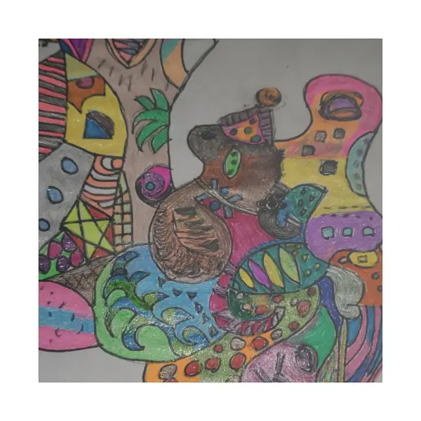 Product - Colorful Abstract Wall Art Canvas - Vibrant Decor for Home or Office