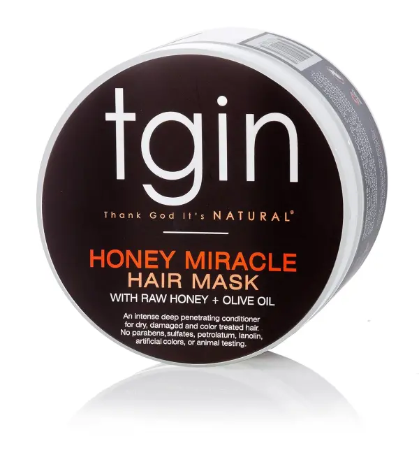 Product - tgin Honey Miracle Hair Mask for Natural, Dry, Curly Type 3c and 4c Hair