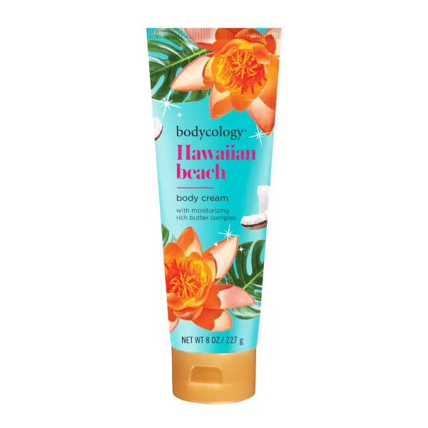 Product - Bodycology Shea Butter Body Cream, Hawaiian Beach 8 oz