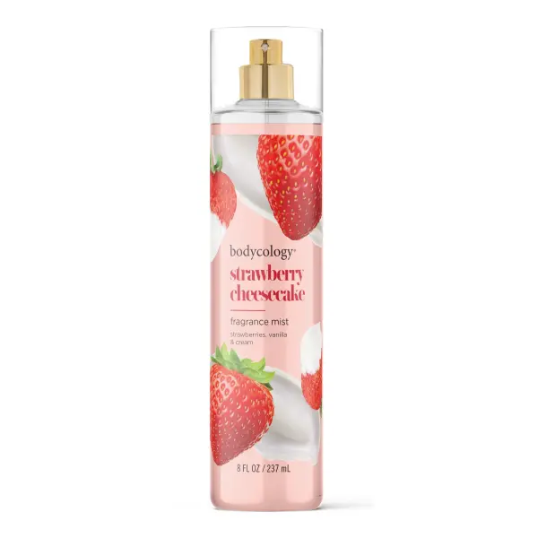 Product - Bodycology Fragrance Body Mist, Strawberry Cheesecake, 8 fl oz